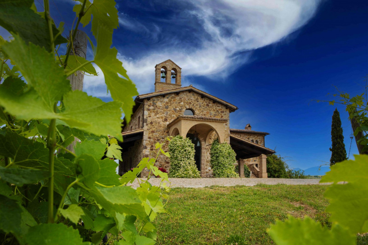 The former church of Santa Maria di Decugnano.